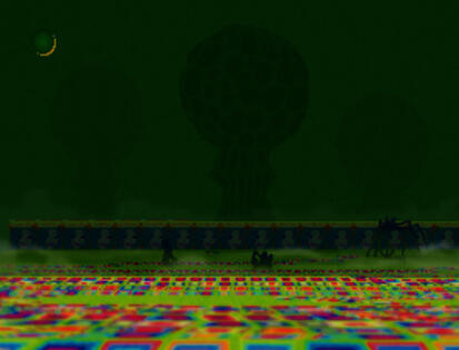 A distant hive in The Natural World.